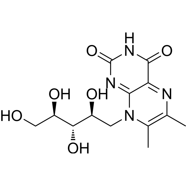 6,7-Dimethyl-8-ribityllumazine (Riboflavin EP Impurity C) 2535-20-8